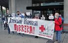 Reivindicación del miércoles ante el Servicio Navarro de Salud.