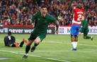 Yuri celebra su gol, que mete al Athletic en la final.