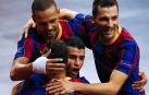El Barça gana a ElPozo y reconquista la 'Champions'