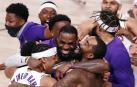 Los jugadores angelinos vencieron a Miami Heat en el sexto partido, colocando la final en 4-2 y consiguiendo el título de campeones para alegría de sus aficionados.
