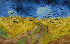 Trigal con cuervos (Vincent van Gogh, 1890).