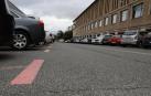 Casco Viejo y San Jorge, barrios con más coches que aparcamientos