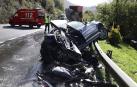 El conductor fallecido en la N-121-A era un menor de edad