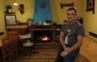 Mikel Albisu, 31 años en el albergue de Beintza-Labaien