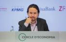 Pablo Iglesias, en el Círculo de Economía.