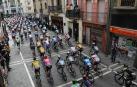 El pelotón de la Vuelta ya circula por Navarra en dirección a Lekunberri