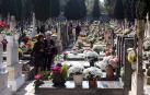 Imágenes de cementerios de Navarra en el día de Todos los Santos