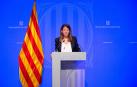 La portavoz del Govern, Meritxell Budó, traslada la petición del gobierno catalán de liberar a los presos o al menos trasladarlos a cárceles catalanas.