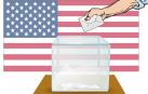 Imagen de una mano introduciendo una papeleta en una urna electoral