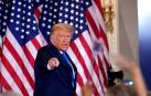Donald Trump insiste en proclamarse vencedor a falta de cuatro estados