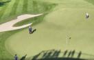 Trump, en un green de su club privado de golf.