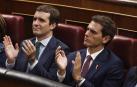 Foto genérica de Pablo Casado y Albert Rivera