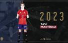 Osasuna renueva a Javi Martínez hasta el 2023