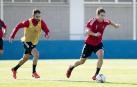 Osasuna regresa al trabajo con la mente puesta en el Huesca