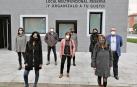 De izquierda a derecha, Mireya Erroba (Tu Komodin), Itziar Martínez (sala Pasatiempos), Satur Martín y Merche Lusarreta (Puxika), Lorena Zoco (Salsereta), Claudia Andrea Méndez (Tu encuentro), Indira Hermoza Terán (Ananau) y Ángel Javier Jiménez (Open Space).