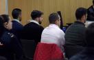 Tres miembros de 'La Manada', en el juicio del caso de Pozoblanco.