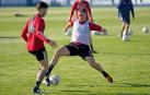 Osasuna realiza una sesión técnica en la segunda cita semanal