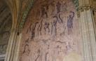 Cultura acerca las pinturas del claustro de la catedral de Pamplona al público