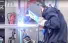 Una veintena de alumnos en la escuela taller de soldadura de Pamplona
