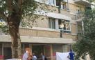 Calle Fuente del Hierro de Pamplona donde una mujer ha caído de un cuarto piso