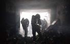 Una persona intoxicada por el incendio de su vivienda en Pamplona