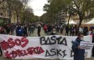 Manifestación del sector hostelero en Pamplona.