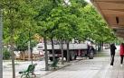 Comercios y vecinos de Mendebaldea, afectados por un corte eléctrico