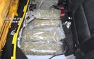 Interceptado un vehículo en la N-121-A con 35 kilogramos de marihuana