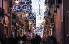 Pamplona enciende la Navidad con un millón de puntos de luz led