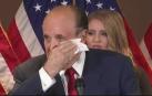 Rudy Giuliani, el abogado de Donald Trump 'suda tinta'