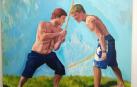 La vida artística de Iker Serrano resumida en 52 pinturas
