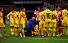 El proyecto de Koeman no arranca y el Barça pierde en el Wanda