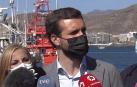 Casado responsabiliza al Gobierno del "colapso" migratorio de Canarias