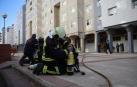 Desalojado un edificio en la avenida Comercial tras un incendio sin heridos