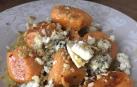 Imagen de los gnudis de boniato con queso azul