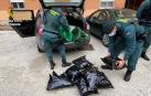 Detenido por tráfico de drogas en Cizur e incautados 8,8 kilos de marihuana
