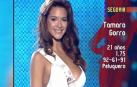 Imagen de Tamara Gorro como candidata a Miss España 2008