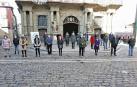 El Gobierno de Navarra, el Parlamento foral, la Delegación del Gobierno en Navarra y el Ayuntamiento de Pamplona han organizado este martes diversos actos para conmemorar el Día Internacional de la Eliminación de la Violencia contra la Mujer.