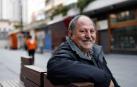 José Luis Garayoa, en la Travesía de Bayona en 2015, donde tenía su casa en Pamplona.