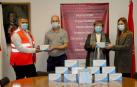 La empresa Irumold dona 24.000 mascarillas más a Cruz Roja