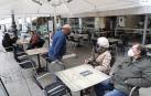 Barañáin, Pamplona, Estella y Tudela, así como el resto de la Comunidad foral, recibieron con visitantes la reapertura de las terrazas de los establecimientos hosteleros este jueves, 26 de noviembre.