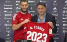 Torres: "Mi entorno está igual que yo cuando ganamos o perdemos, todos somos Osasuna"