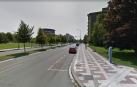 Herido un ciclista de 81 años en un accidente en la avenida Barañáin de Pamplona
