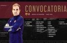 Convocatoria de Osasuna ante el Barcelona.