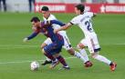 Imágenes del encuentro entre Barcelona y Osasuna, que han ganado los culés por 4-0.