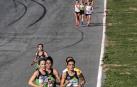 Iker Diges y Alicia Carrera se han proclamado campeones navarros de la distancia de 5 kilómetros en una carrera que ha acogido el Circuito de Los Arcos y que ha sido la primera prueba celebrada en Navarra tras la irrupción de la covid-19.