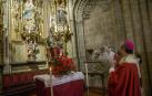 Recuerdo por los afectados de la covid en la misa en honor a San Saturnino