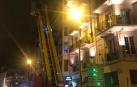 Arde un colchón en un hotel de Pamplona