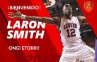 Anuncio del fichaje de Laron Smith ficha por el Basket Navarra.