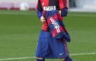 Osasuna, convidado de piedra en el homenaje de Messi a Maradona